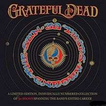 Drawing of the solar system with astronomical symbols for the planets and a lightning bolt skull as the sun