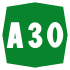 A30 Motorway shield}}