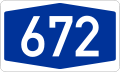 A672 shield}}