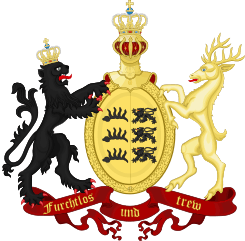 Coat of Arms for the Kingdom of Württemberg