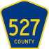 County Route 527 marker