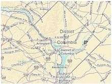 River Terrace neighborhood in Washington, DC