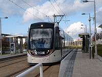 Edinburgh Park Central tram stop