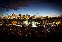 Edmonton Folk Music Festival.