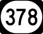 Kentucky Route 378 marker