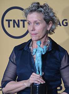 McDormand at 2015 Screen Actors Guild Awards