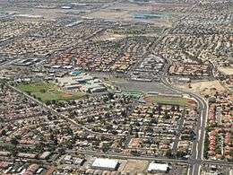 Arial view of Henderson