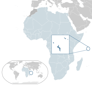 Location of Seychelles (dark blue)– in Africa (light blue & dark grey)– in the African Union (light blue)