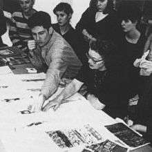 Marie Rucki at Studio Berçot in 1990