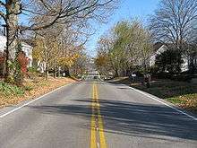 Main Street Hanover, Indiana.