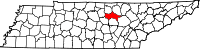 State map highlighting Putnam County