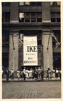 Manhattan Federal Building with Office of Censorship at 252 7th Avenue.