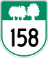 Highway 158 shield