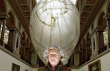 Panamarenko, a Belgian Visual Artist and sculpturar building fantastic vehicles, aeroplanes, balloons or helicopters, fitting well in the steampunk imaginary .