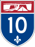 Autoroute 10 shield