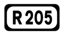 R205 road shield}}