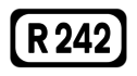 R242 road shield}}
