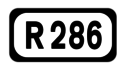 R286 road shield}}