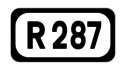 R287 road shield}}