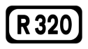 R320 road shield}}