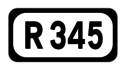 R345 road shield}}