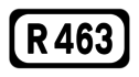 R463 road shield}}