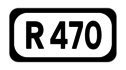 R470 road shield}}