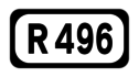 R496 road shield}}