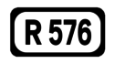 R576 road shield}}
