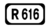 R616 road shield}}
