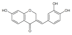 Chemical structure of sappanone A