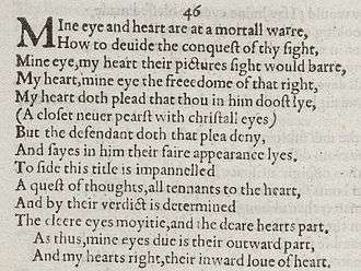 Detail of old-spelling text