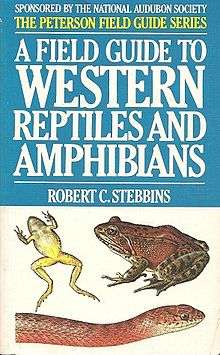 Three illustrations beneath the bold title text: a frog in profile, the underside of a frog, and a snake