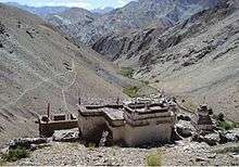 The temple at Sumda Chun - from the back side of the temple