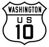 U.S. Route 10 marker