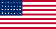 28-star flag of the United States of America